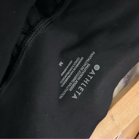 Athleta Salutation Joggers in Black - Picture 7 of 7